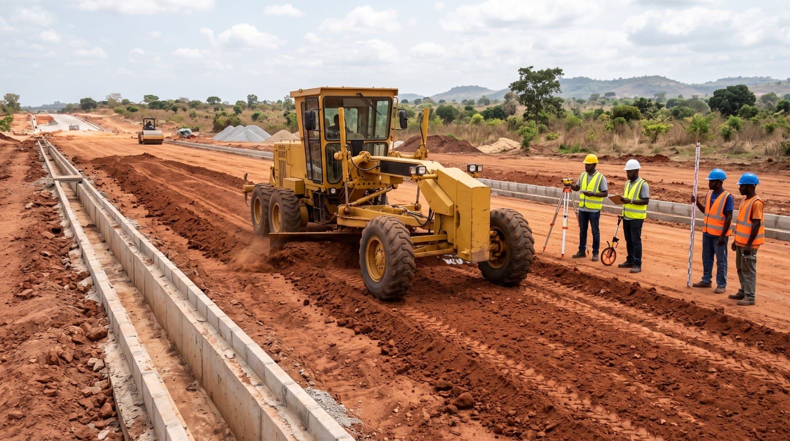 Road grading & earthworks