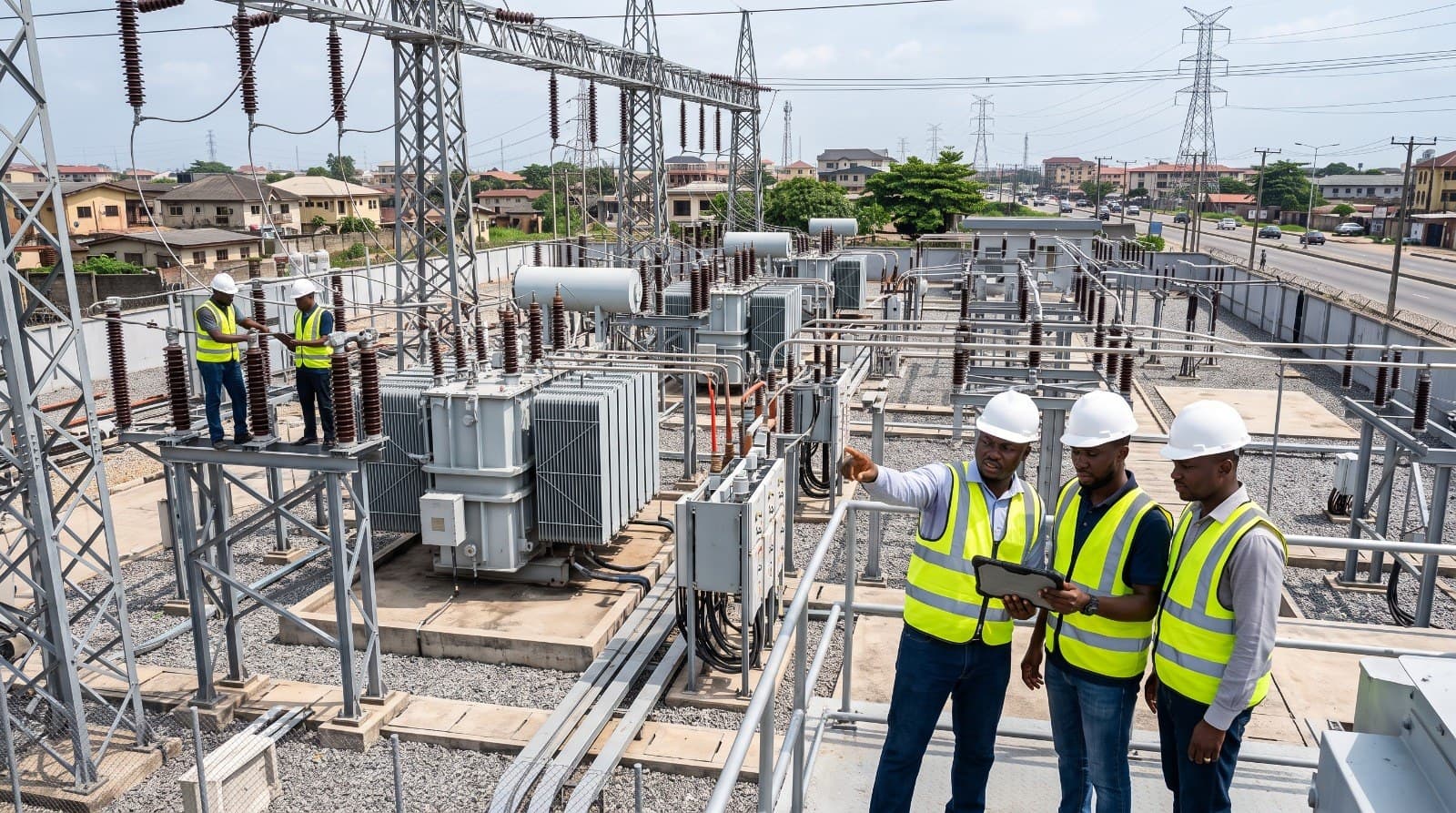 Substation & power distribution
