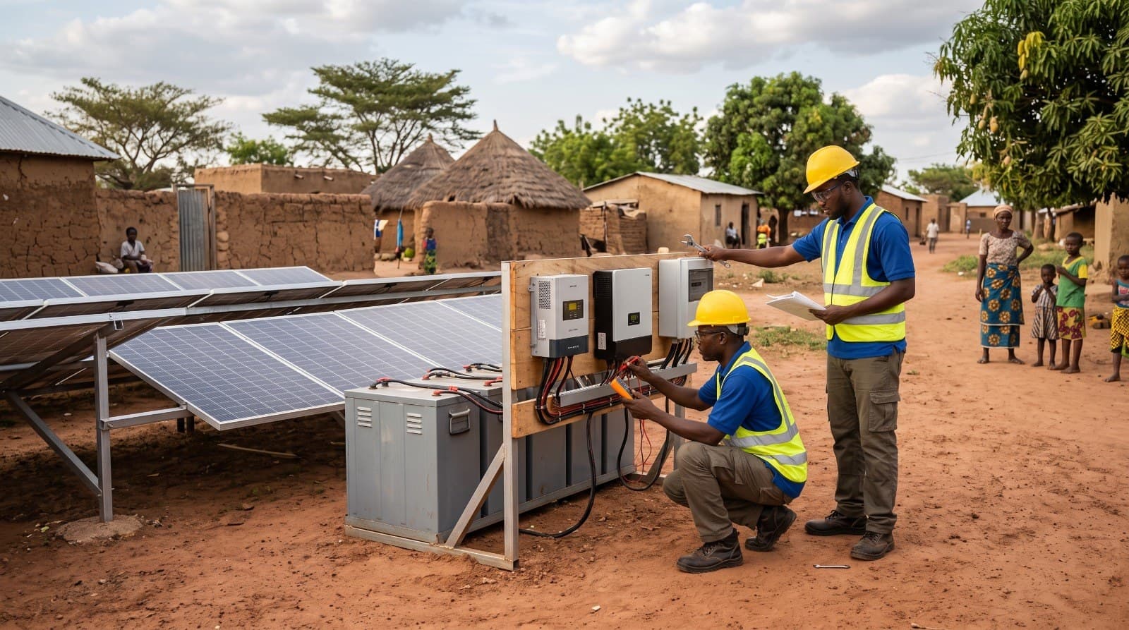 Off-grid community power