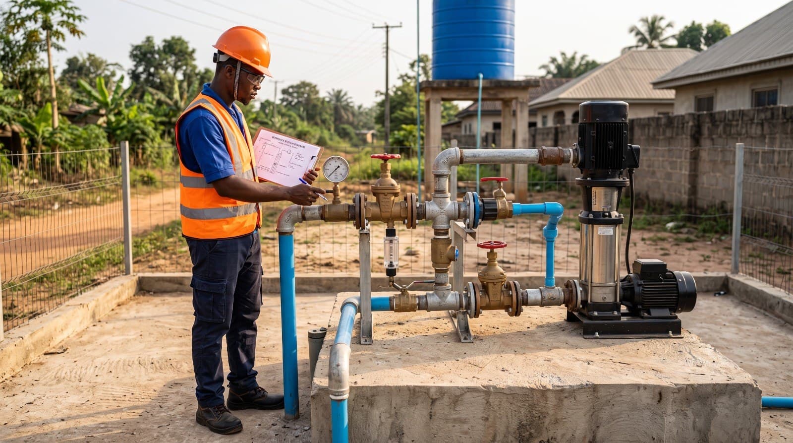 Borehole pump systems