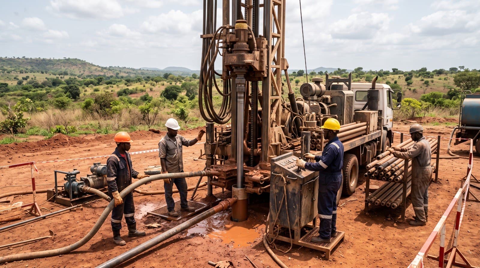 Borehole drilling