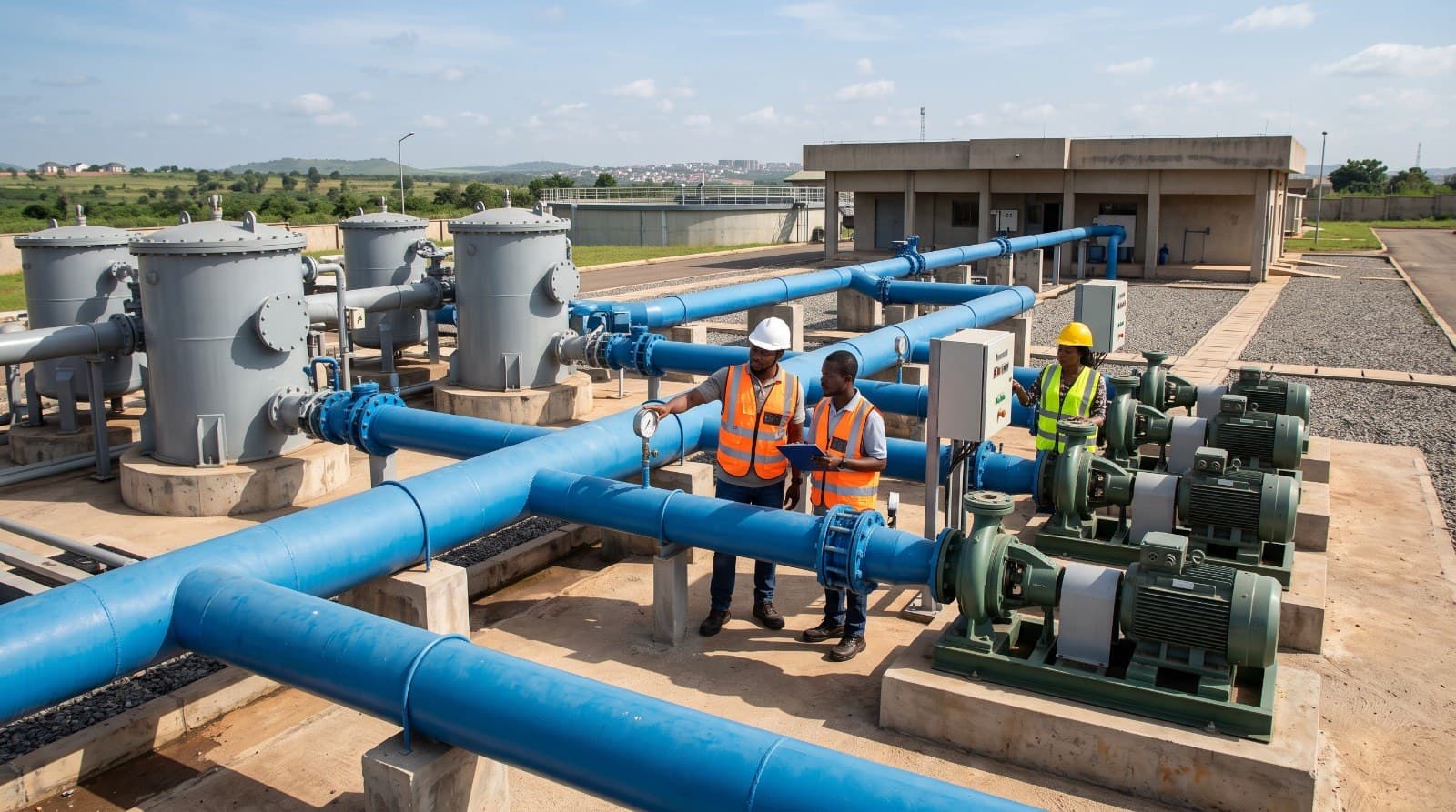 Water distribution systems